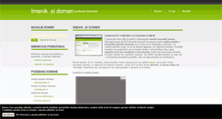 Desktop Screenshot of imenik-domen.com
