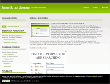 Tablet Screenshot of imenik-domen.com